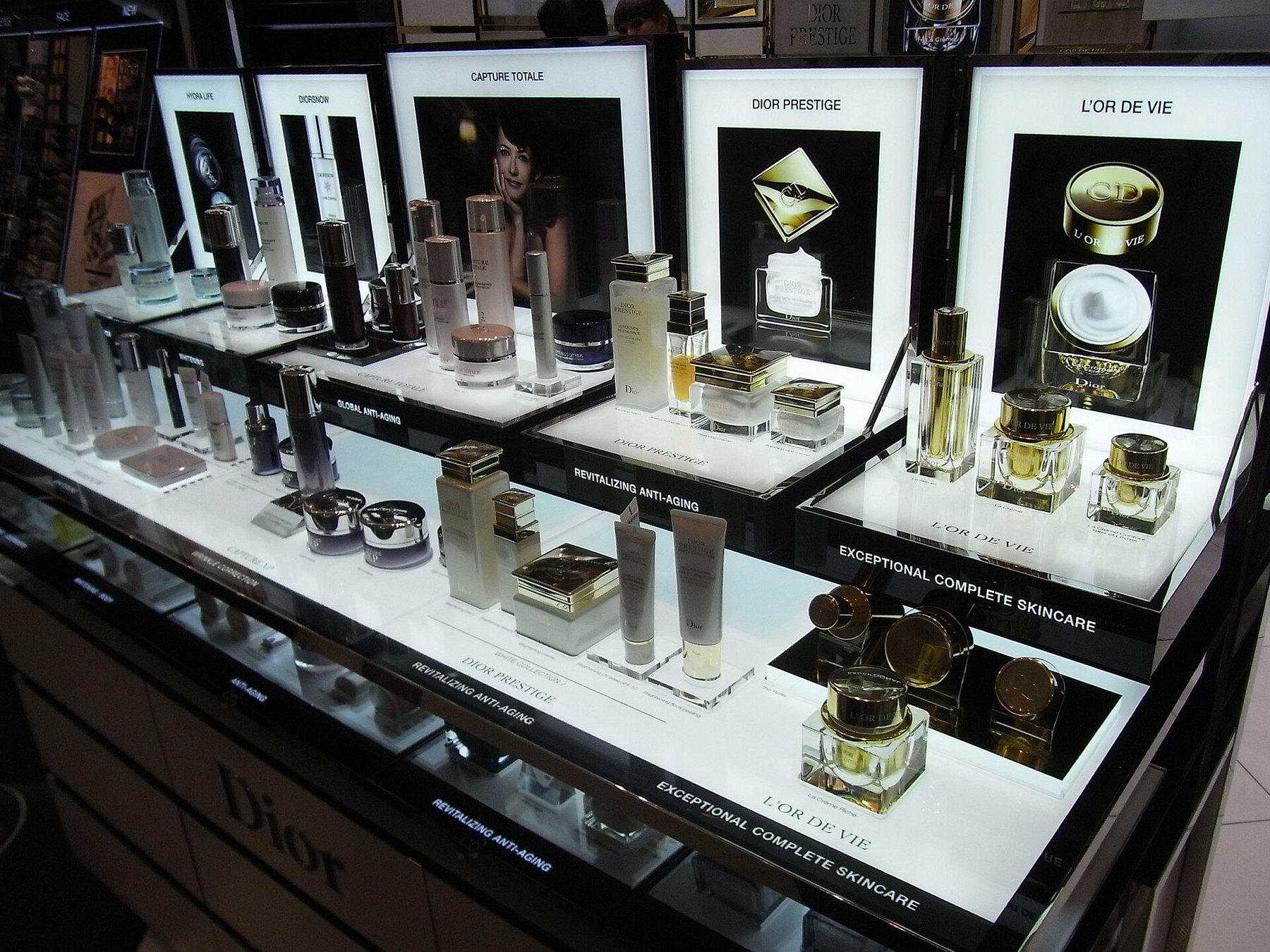 9 percent and the steady rise of skincare over makeup