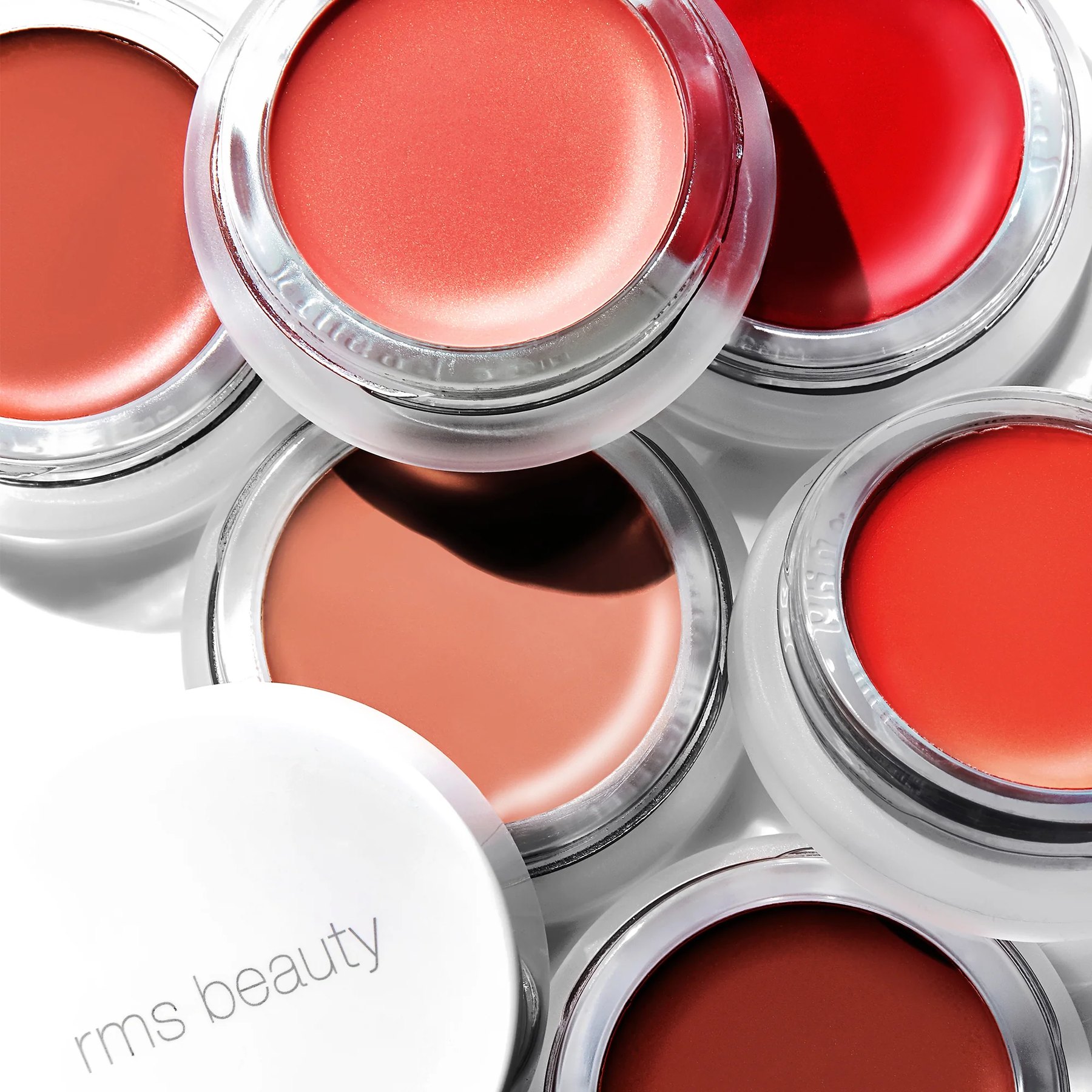 Pots of pink and red
